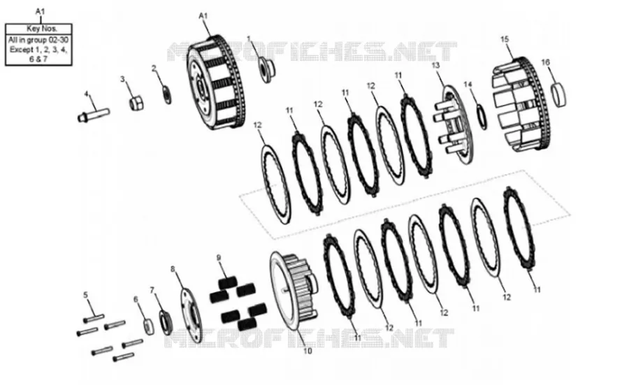 EMBRAYAGE Royal Enfield MOTO 500 BULLET BULLET 500 EURO 3  BULLET 500 EURO 3