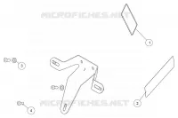 ETIQUETTES ET SUPPORT DE PLAQUE D'IMMATRICULATION  650 royalenfield-moto INTERCEPTOR INTERCEPTOR 650 TWIN EURO 4 23