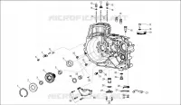PIECES CARTER MOTEUR DROIT  500 royalenfield-moto CLASSIC CLASSIC 500 PEGASUS 1037