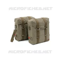 SACOCHES SOUPLES OLIVE  500 royalenfield-moto CLASSIC CLASSIC 500 STEALTH BLACK 1110
