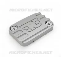 COUVERCLE MAITRE CYLINDRE DE FREIN ARGENT  500 royalenfield-moto CLASSIC CLASSIC 500 EURO 4 100