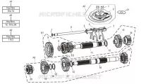 BOITE DE VITESSES  535 royalenfield-moto CONTINENTAL GT CONTINENTAL GT 535 EURO 3 51