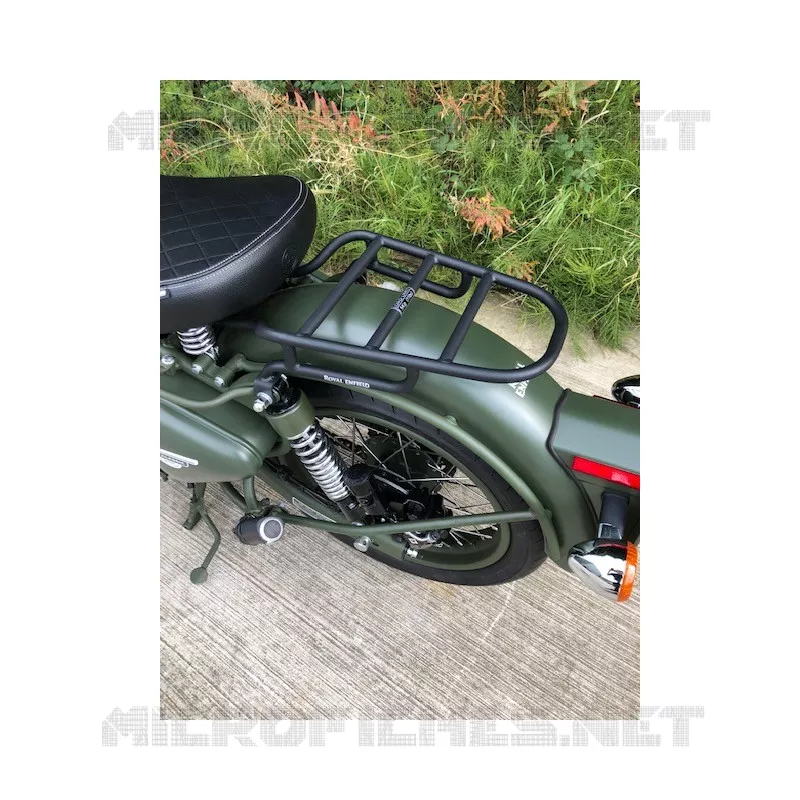 PORTE BAGAGES ARRIERE NOIR Royal Enfield MOTO 500 CLASSIC CLASSIC 500 GUNMETAL GREY  CLASSIC 500 GUNMETAL GREY