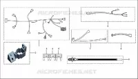 FAISCEAU ELECTRIQUE ET SUPPORT BOITIER DE FUSIBLES  411 royalenfield-moto HIMALAYAN HIMALAYAN 410 EURO 4 23